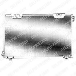 TSP0225202 DELPHI Air Conditioning Condenser, air conditioning