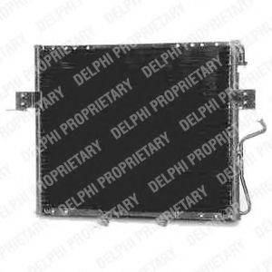 TSP0225304 DELPHI Condenser, air conditioning