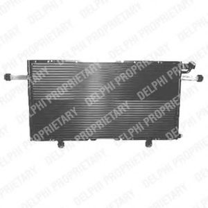 TSP0225352 DELPHI Condenser, air conditioning