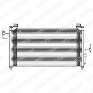 TSP0225474 DELPHI Condenser, air conditioning