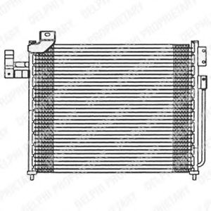 TSP0225475 DELPHI Condenser, air conditioning