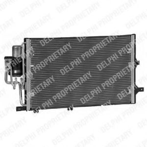 TSP0225504 DELPHI Condenser, air conditioning