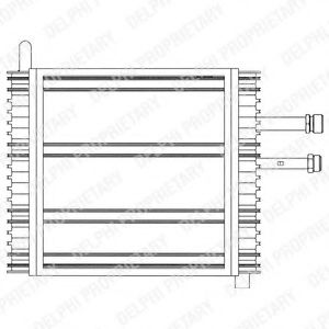 TSP0525013 DELPHI Evaporator, air conditioning