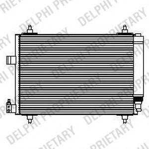 TSP0225592 DELPHI Condenser, air conditioning