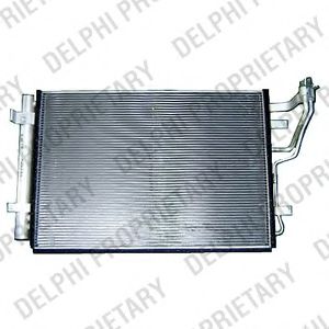 TSP0225597 DELPHI Air Conditioning Condenser, air conditioning