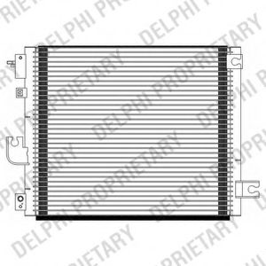 TSP0225599 DELPHI Condenser, air conditioning