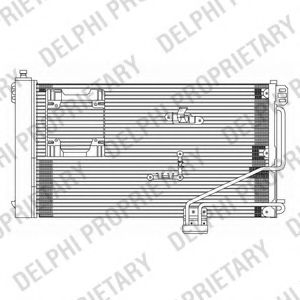 TSP0225610 DELPHI Condenser, air conditioning