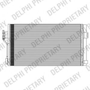 TSP0225611 DELPHI Condenser, air conditioning