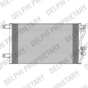 TSP0225613 DELPHI Condenser, air conditioning