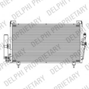 TSP0225614 DELPHI Condenser, air conditioning