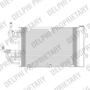 TSP0225616 DELPHI Condenser, air conditioning