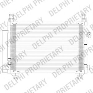 TSP0225626 DELPHI Condenser, air conditioning