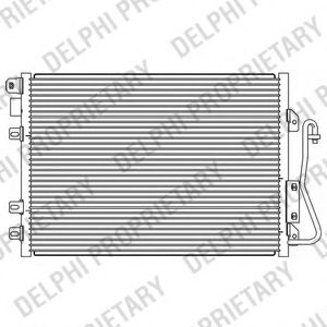 TSP0225620 DELPHI Condenser, air conditioning
