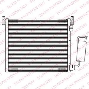TSP0225688 DELPHI Condenser, air conditioning