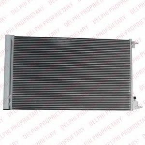 TSP0225708 DELPHI Condenser, air conditioning
