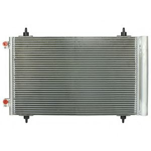 TSP0225702 DELPHI Condenser, air conditioning