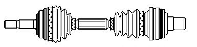 122164 FARCOM Accelerator Cable