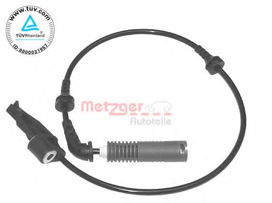 0900011 METZGER Radiator, engine cooling