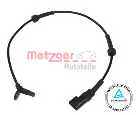 0900024 METZGER Brake System Sensor, wheel speed