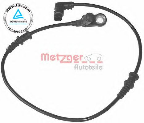 0900037 METZGER Sensor, wheel speed