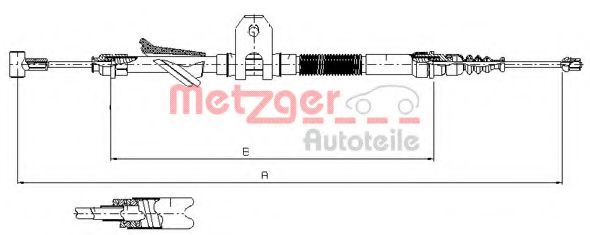 451.2 METZGER Fuel filter