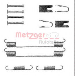 105-0883 METZGER Accessory Kit, brake shoes