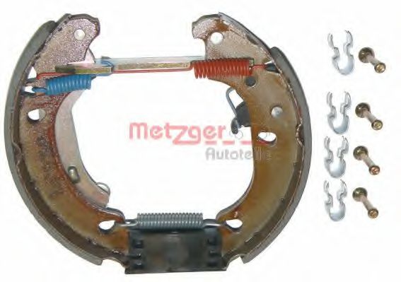 MG 828V METZGER Brake Shoe Set