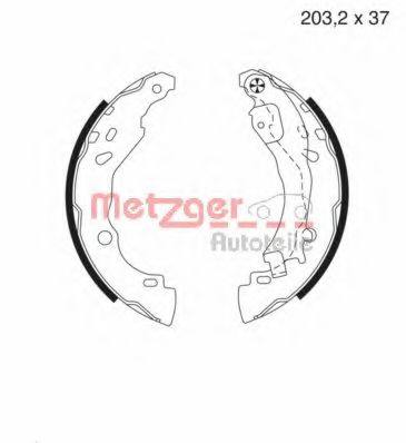 MG 982 METZGER Shock Absorber