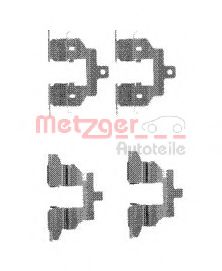 109-1737 METZGER Accessory Kit, disc brake pads