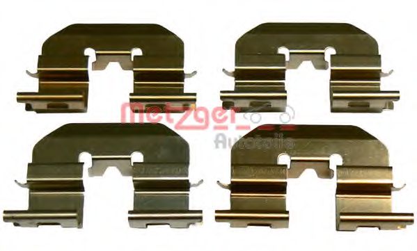 109-1780 METZGER Accessory Kit, disc brake pads