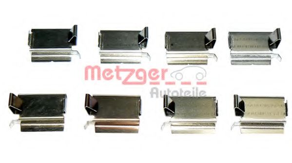 109-1820 METZGER Brake System Accessory Kit, disc brake pads