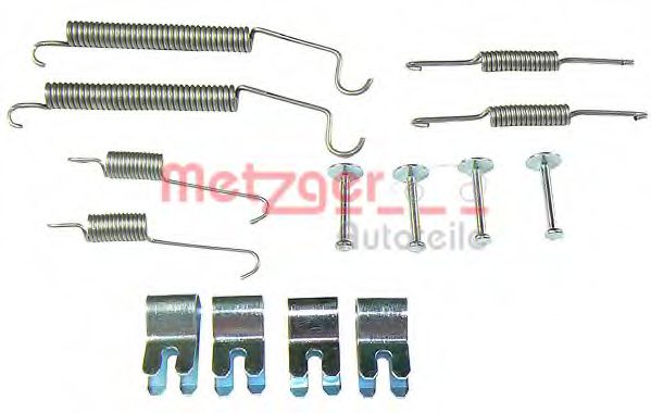 105-0891 METZGER Accessory Kit, brake shoes