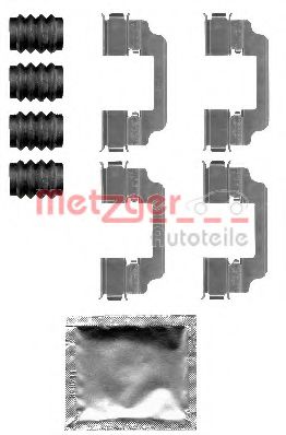 109-1826 METZGER Accessory Kit, disc brake pads