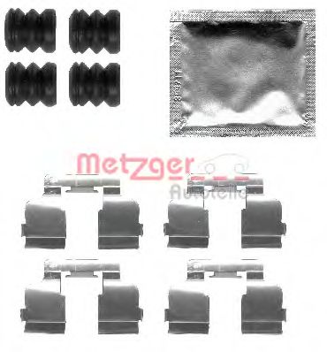 109-1835 METZGER Brake System Accessory Kit, disc brake pads