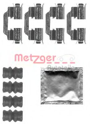 109-1832 METZGER Accessory Kit, disc brake pads