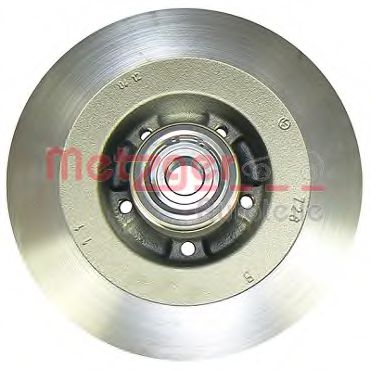 6110005 METZGER Brake Disc