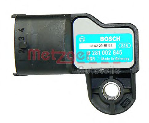 0906100 METZGER Sensor, boost pressure