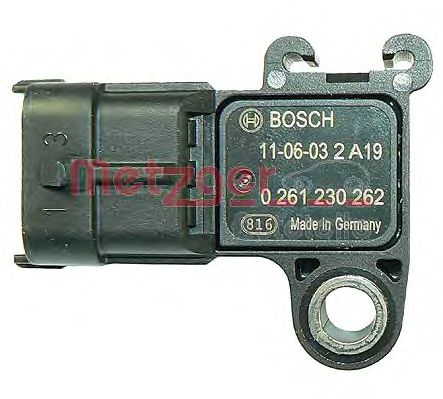 0906134 METZGER Sensor, intake manifold pressure