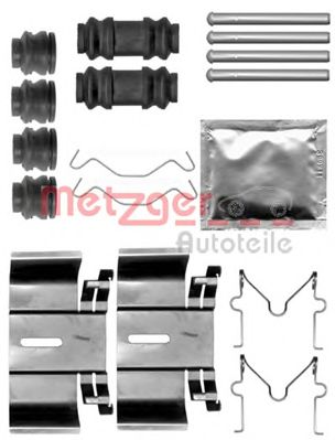 109-1836 METZGER Accessory Kit, disc brake pads