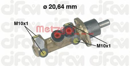 202-044 METZGER Brake Master Cylinder