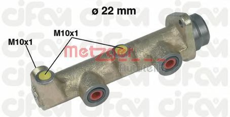 202-134 METZGER Brake Master Cylinder