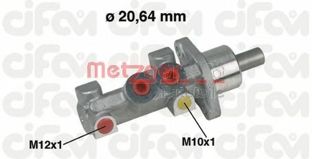 202-420 METZGER Brake System Brake Disc