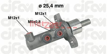 202-439 METZGER Brake Master Cylinder