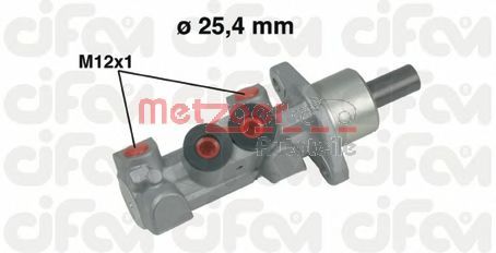 202-451 METZGER Brake Master Cylinder