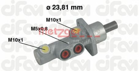 202-452 METZGER Brake Master Cylinder