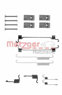 105-0676 METZGER Brake System Accessory Kit, brake shoes
