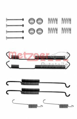 105-0691 METZGER Brake System Accessory Kit, brake shoes