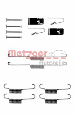 105-0723 METZGER Brake System Accessory Kit, brake shoes