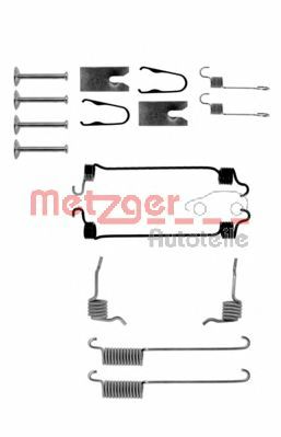 105-0751 METZGER Brake System Accessory Kit, brake shoes