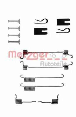 105-0772 METZGER Brake System Accessory Kit, brake shoes